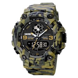 Sports Camo Digital Watch Dual/Time
